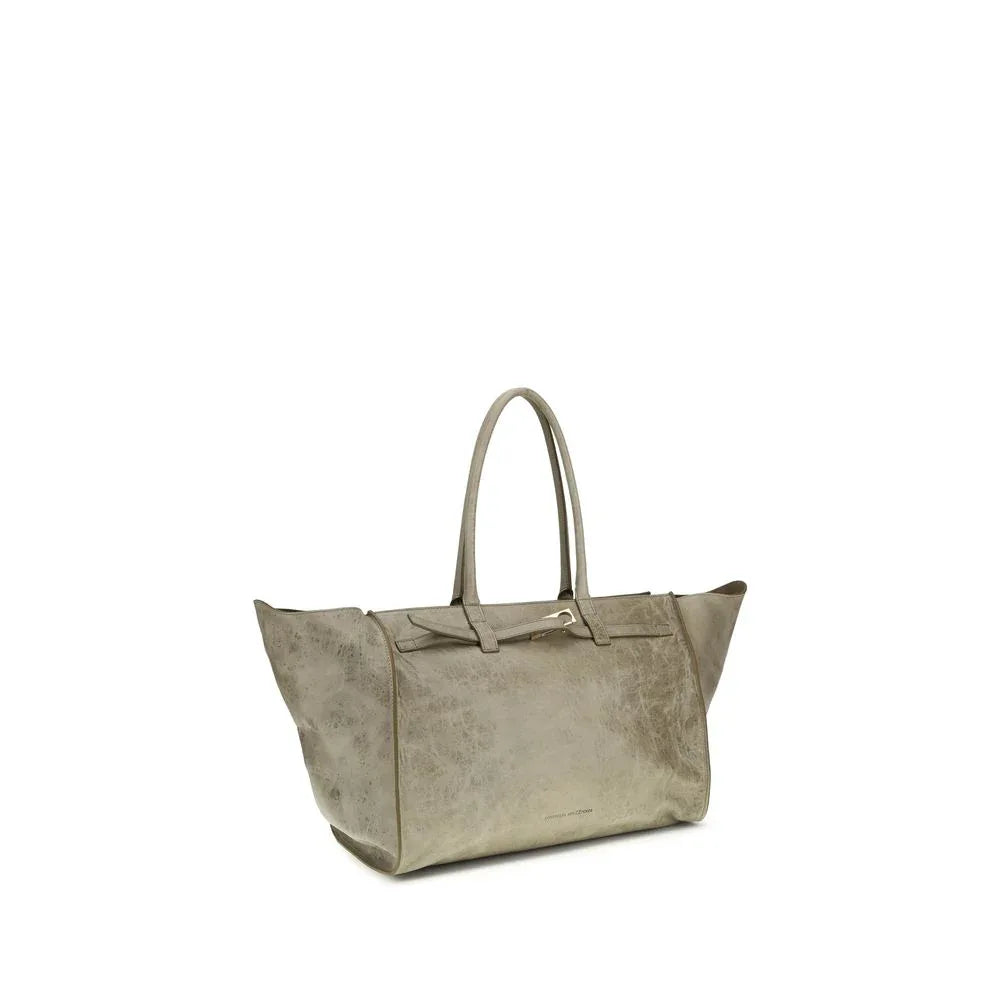 Benedetta Bruzziches Beige Calf Leather Bos Taurus Shoulder Bag - Zeiniez