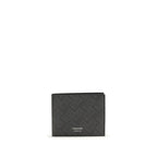 Ferragamo Black Calf Leather Bos Taurus Wallet