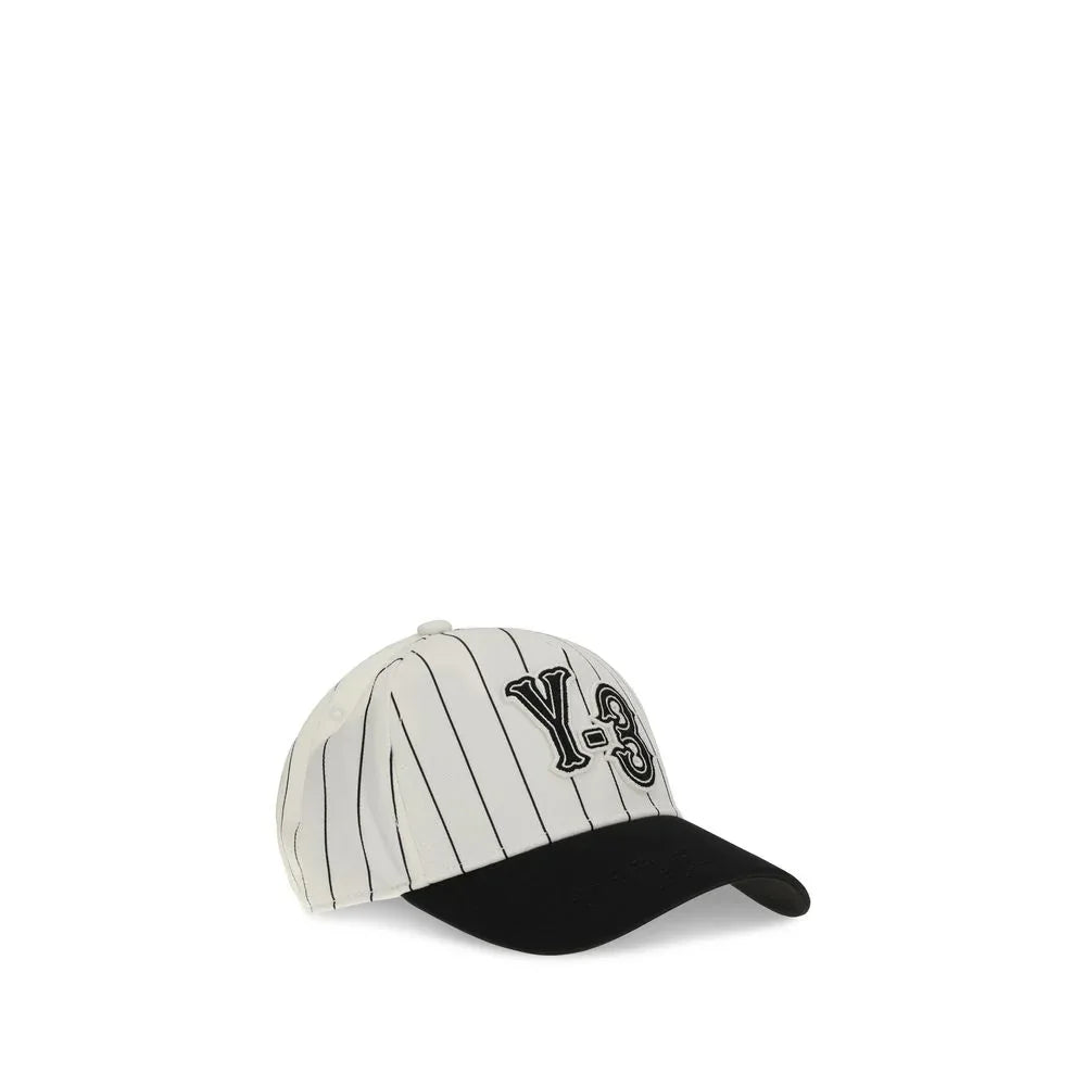 Y-3 White Polyester Cap (Baseball Hat) - Zeiniez