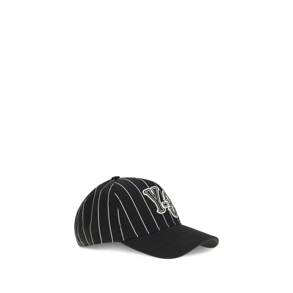 Y-3 Black Polyester Cap (Baseball Hat) - Zeiniez