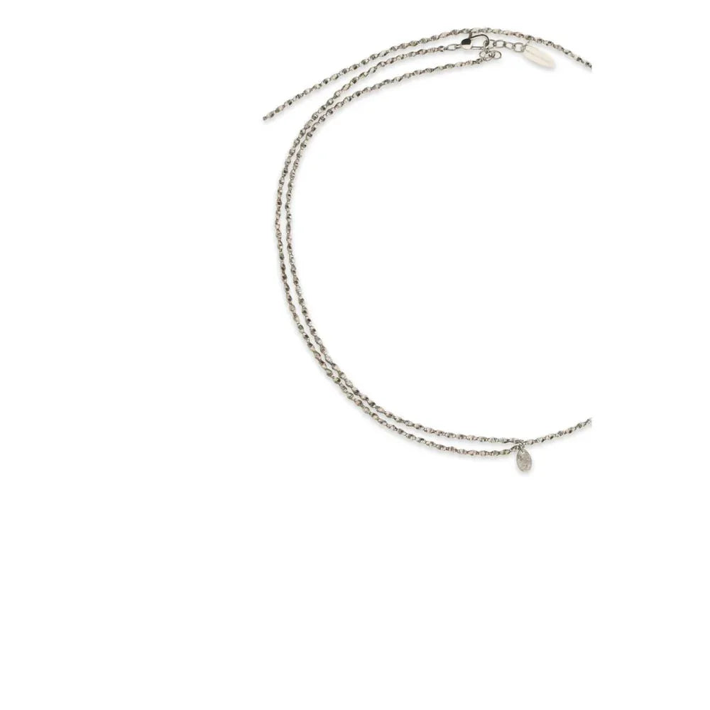 Brunello Cucinelli Gray Metal Necklace - Zeiniez