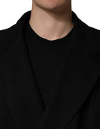 Dolce & Gabbana Black Double Breasted 2 Buttons Suit Jacket