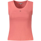 Tommy Hilfiger Pink Cotton Women's Tank Top - Zeiniez