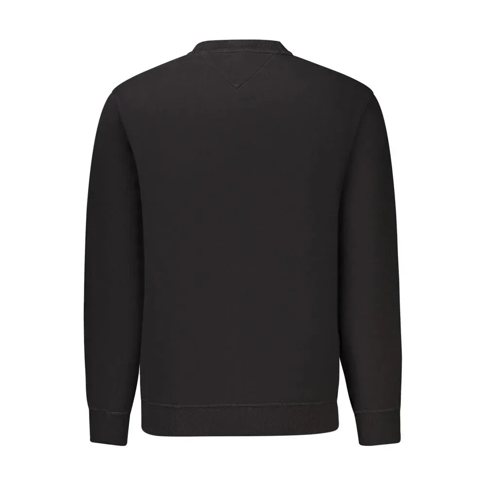 Tommy Hilfiger Black Cotton Men's Sweatshirt - Zeiniez