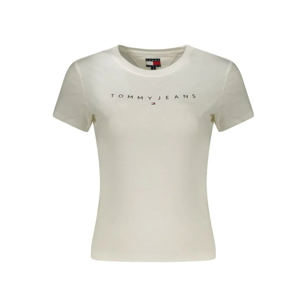 Tommy Hilfiger White Cotton Women's T-Shirt - Zeiniez