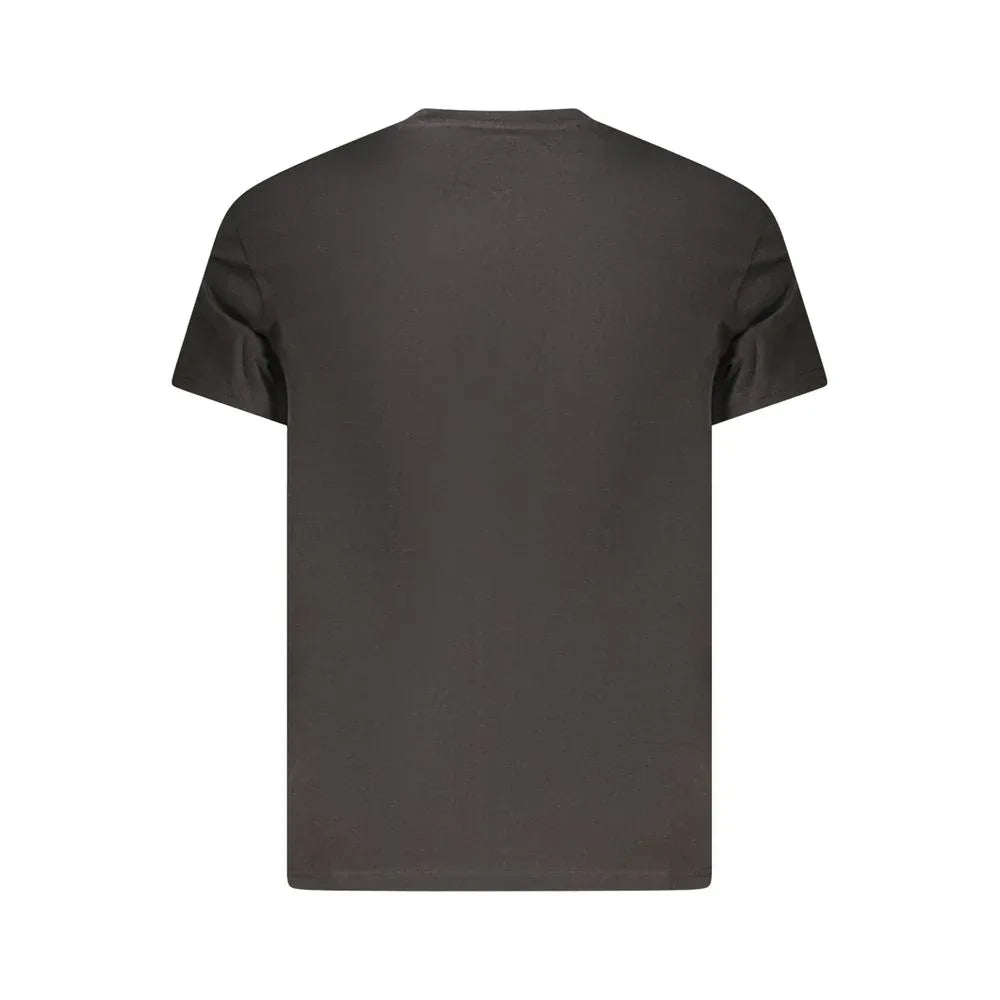 Tommy Hilfiger Black Cotton Mens T-Shirt - Zeiniez
