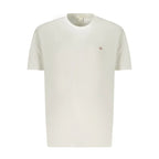 Calvin Klein White Cotton Men T-Shirt