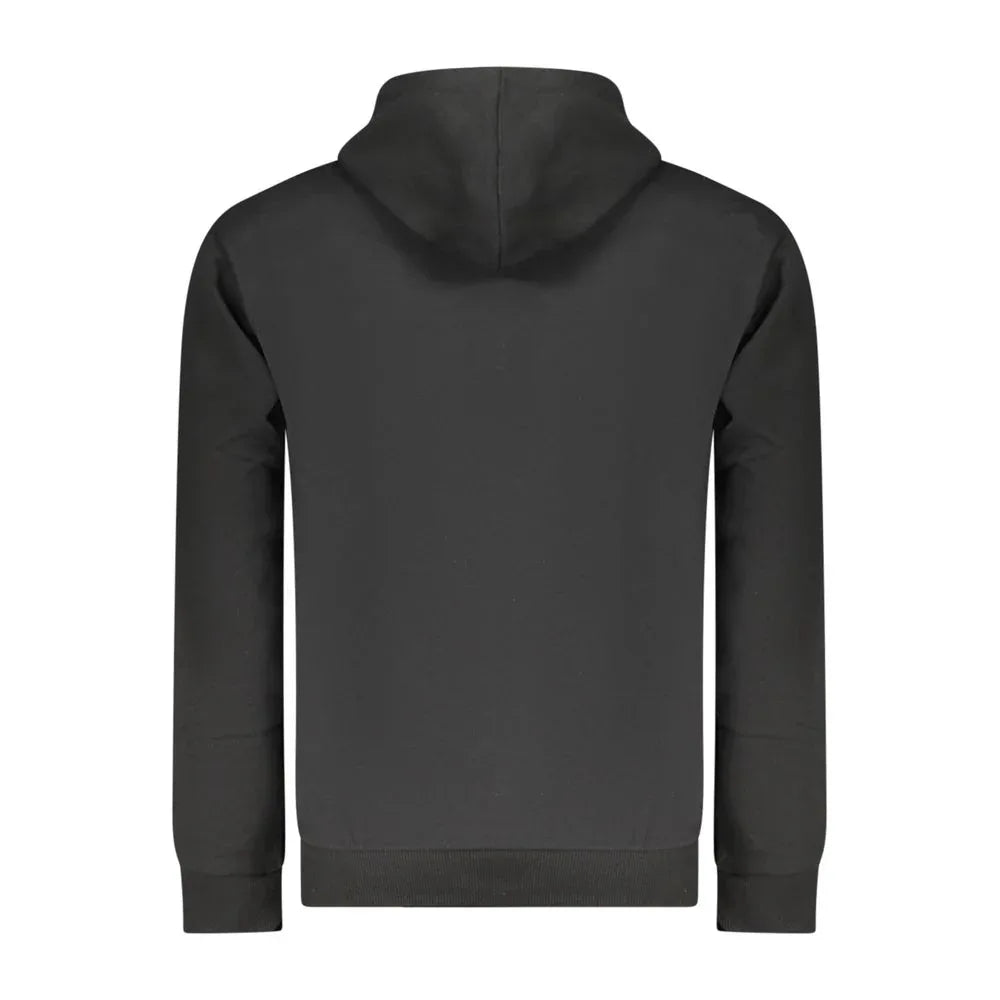 Superga Black Cotton Men's Hoodie - Zeiniez