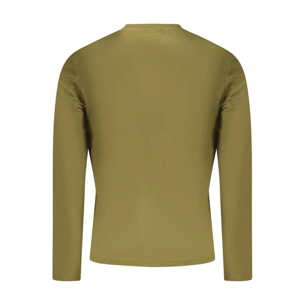 Napapijri Verde Cotton Male T-Shirt - Zeiniez