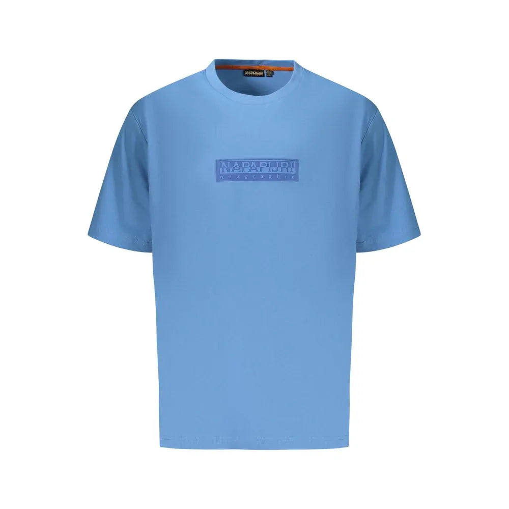 Napapijri Azzurro Cotton Men's T-Shirt - Zeiniez