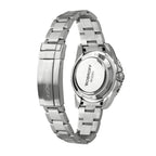 Bobroff Silver Stainless Steel Sport Watch