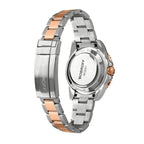 Bobroff Silver Stainless Steel Dress Watch