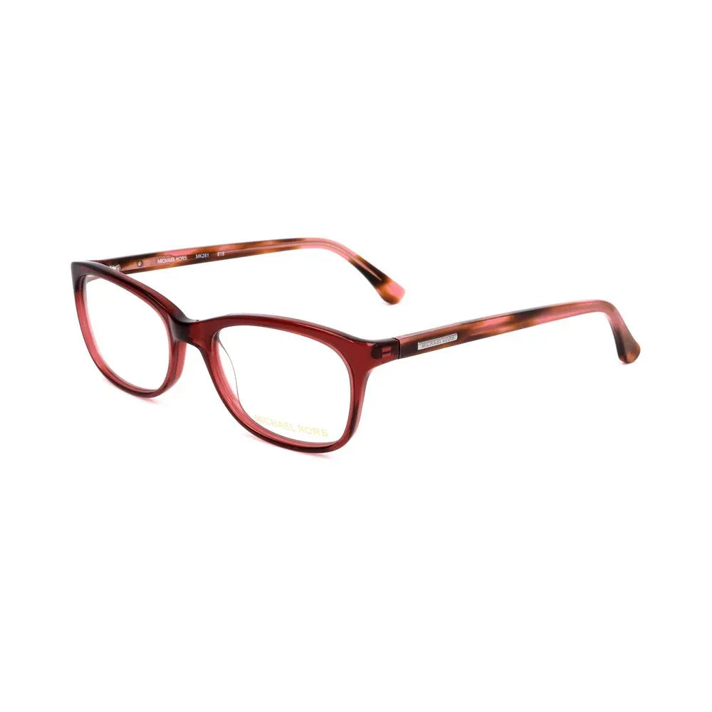 Michael Kors Burgundy Plastic Glasses (Frames) - Zeiniez