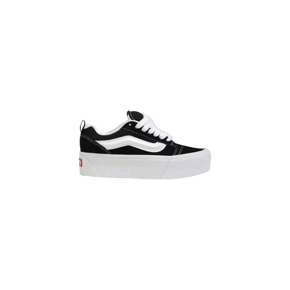 Vans Black And White Suede Leather Chunky Sneakers - Zeiniez