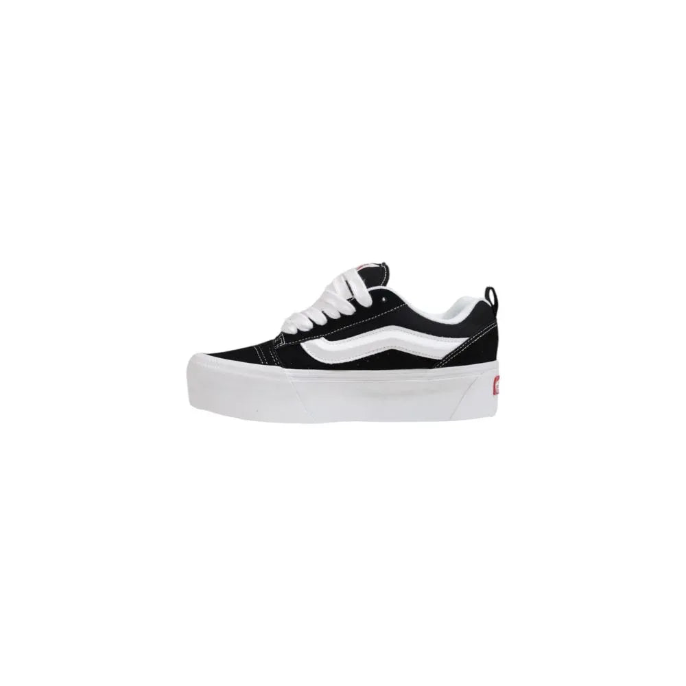 Vans Black And White Suede Leather Chunky Sneakers - Zeiniez