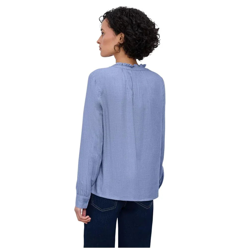 Street One Light Blue Viscose Blouse - Zeiniez