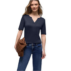 Street One Blue Cotton T-Shirt - Zeiniez