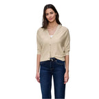 Street One Beige Viscose Cardigan - Zeiniez