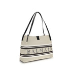 Balmain Multicolor Cotton Shoulder Bag - Zeiniez