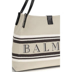 Balmain Multicolor Cotton Shoulder Bag - Zeiniez