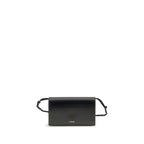 Jil Sander Black Calf Leather Bos Taurus Wallet