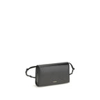 Jil Sander Black Calf Leather Bos Taurus Wallet
