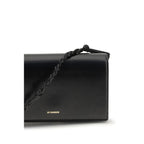 Jil Sander Black Calf Leather Bos Taurus Wallet