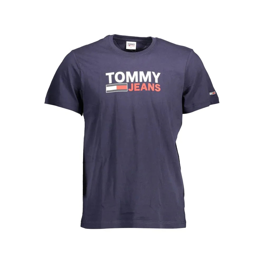 Tommy Hilfiger Blu Organic Cotton Men T-Shirt - Zeiniez