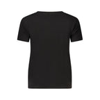Guess Jeans Black Organic Cotton Women T-Shirt