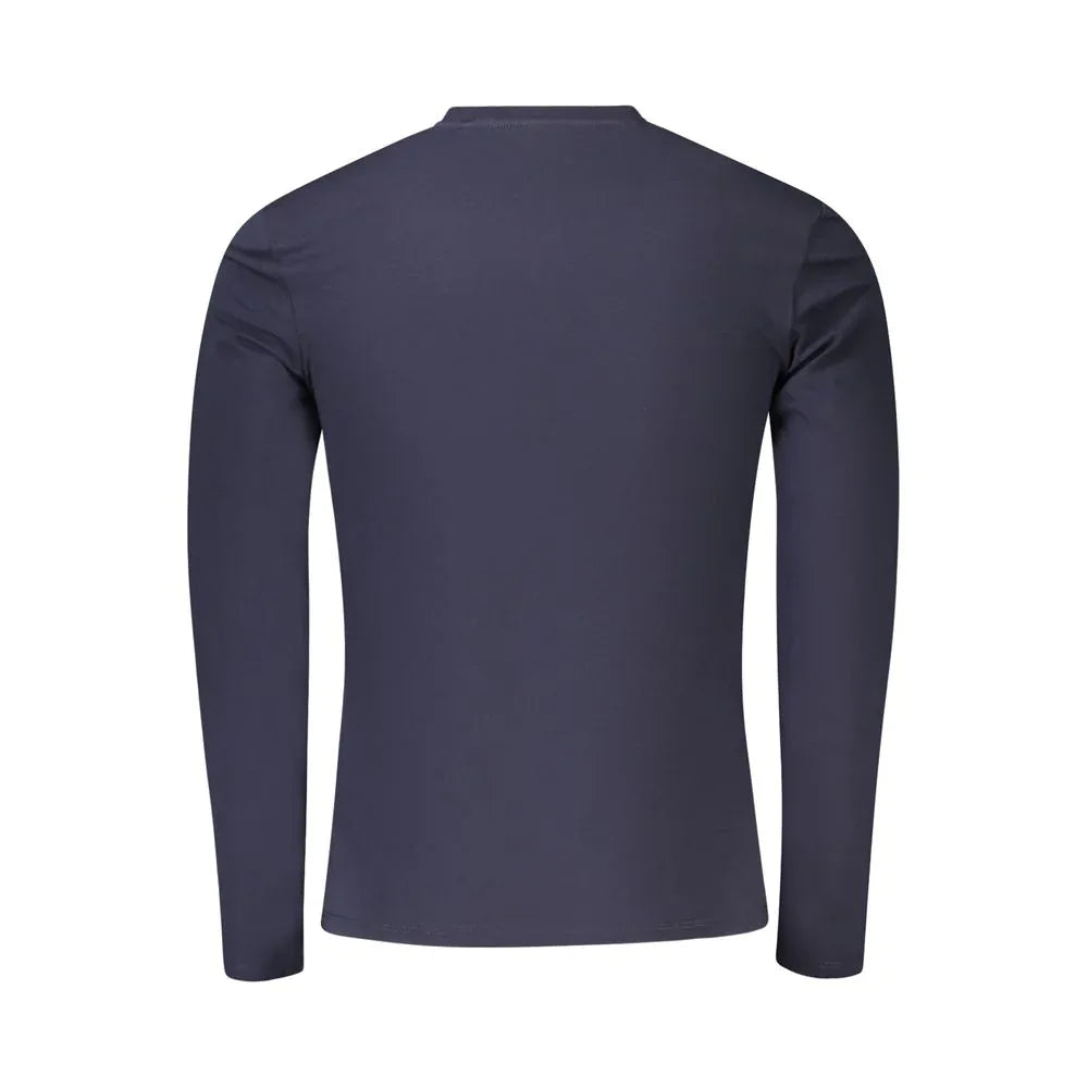 Guess Jeans Blue Organic Cotton Men T-Shirt - Zeiniez