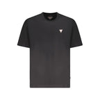 Guess Jeans Nero Cotton Mens T-Shirt - Zeiniez