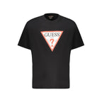 Guess Jeans Black Organic Cotton Men T-Shirt