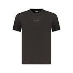 Guess Jeans Black Organic Cotton Men T-Shirt - Zeiniez