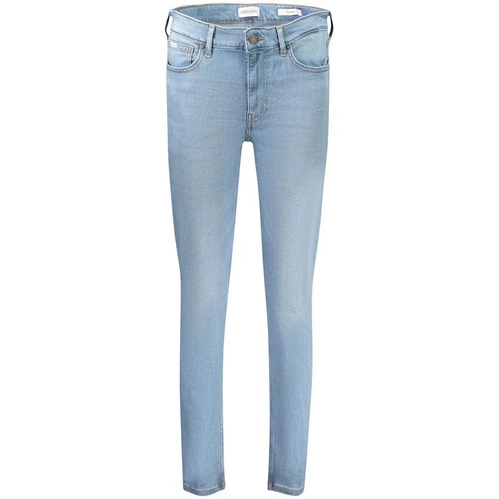 Guess Jeans Azzurro Lyocell Women's Skinny Jean