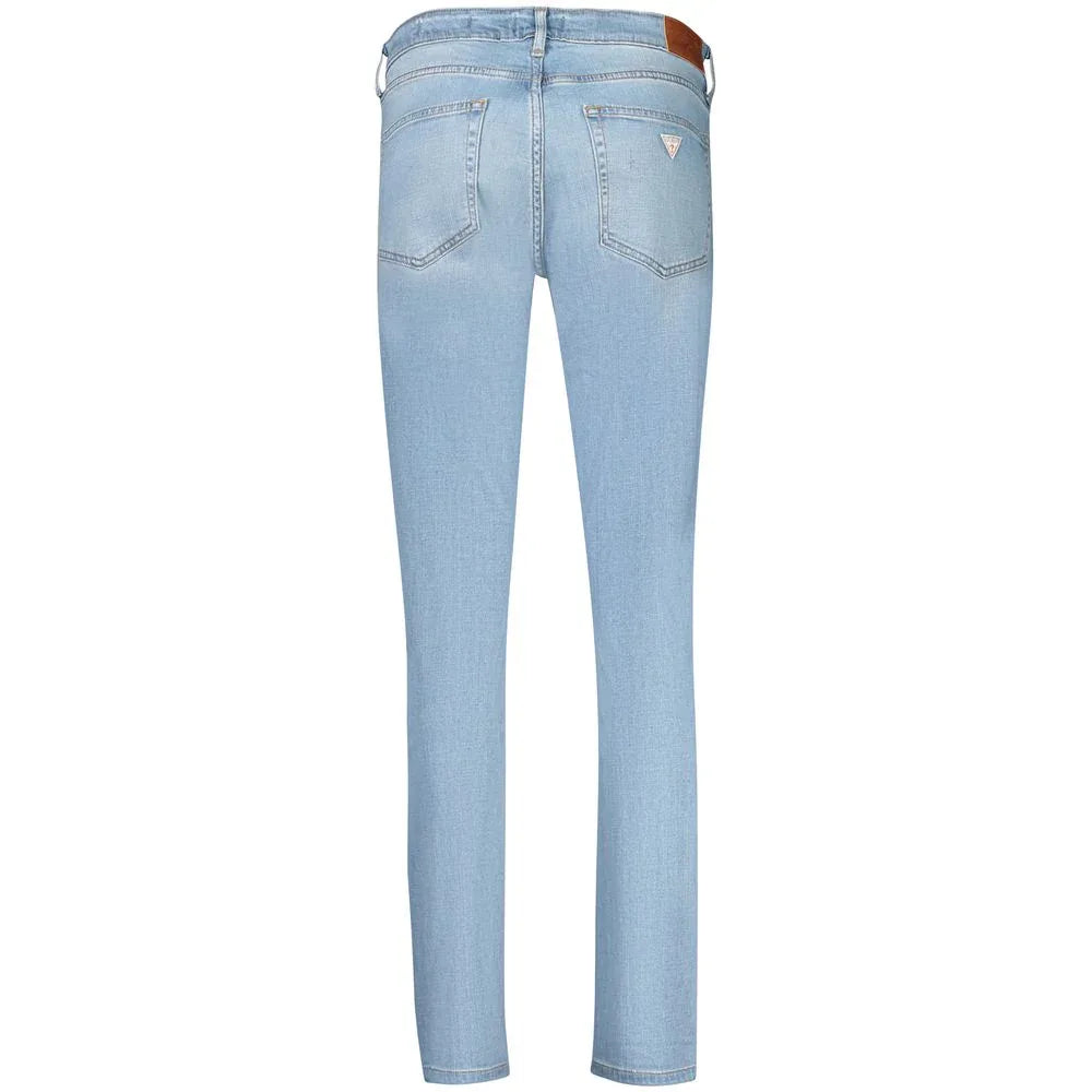 Guess Jeans Azzurro Lyocell Women's Skinny Jean