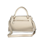 Guess Jeans Beige Polyurethane Women Handbag - Zeiniez