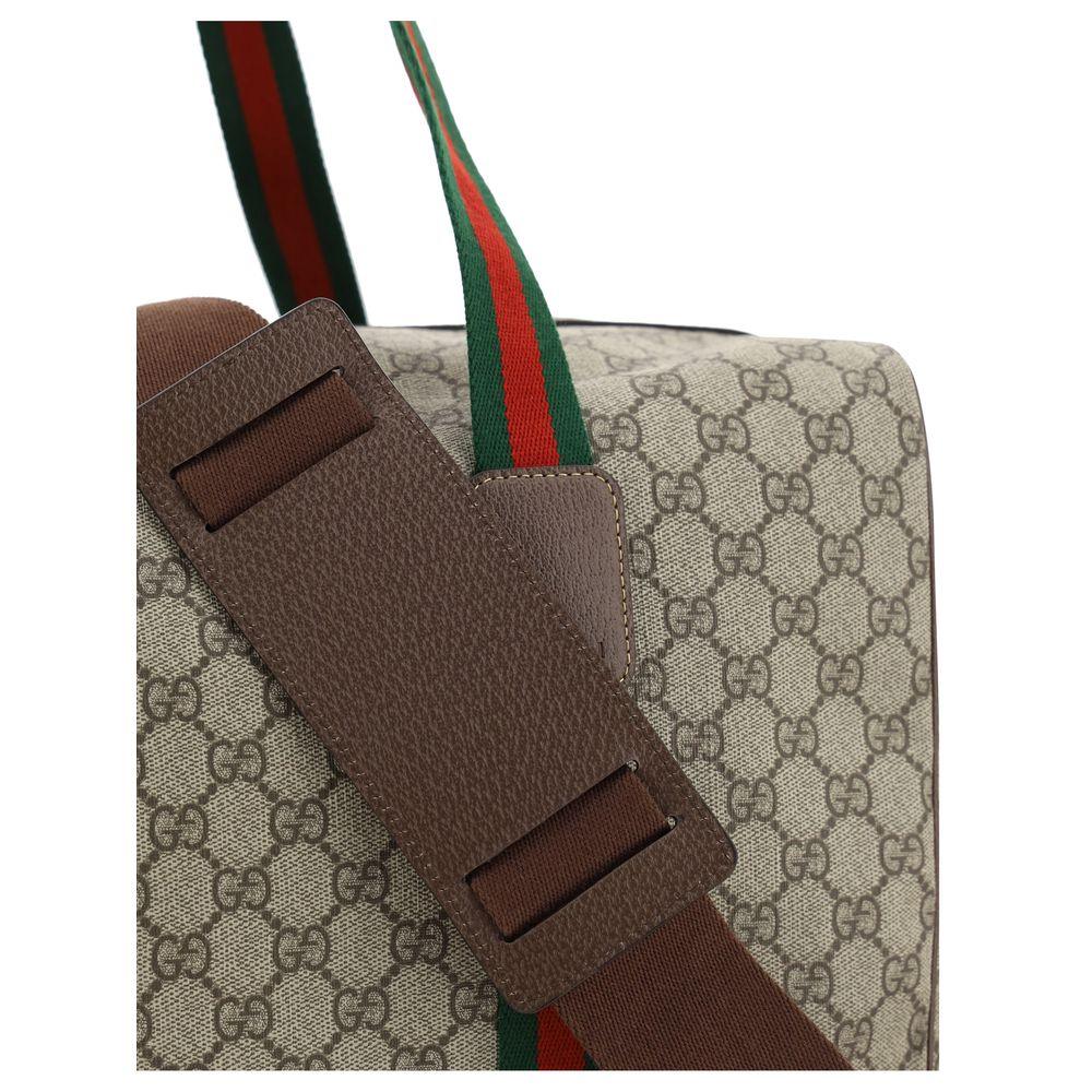 Gucci Brown Polyethylene Luggage And Travel - Zeiniez