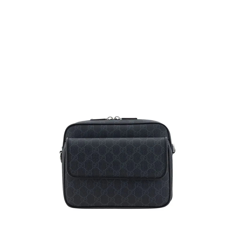 Gucci Gray Polyester Shoulder Bag - Zeiniez