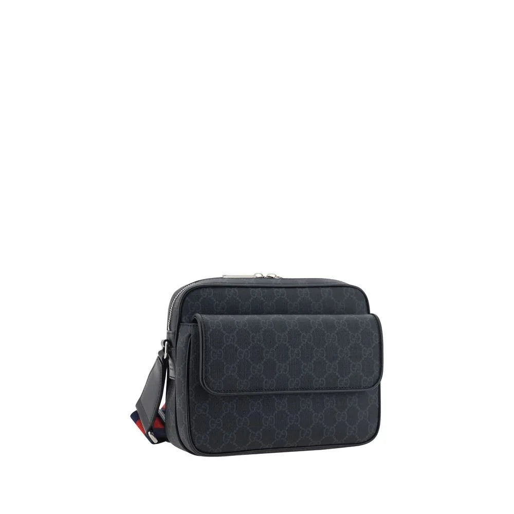 Gucci Gray Polyester Shoulder Bag - Zeiniez