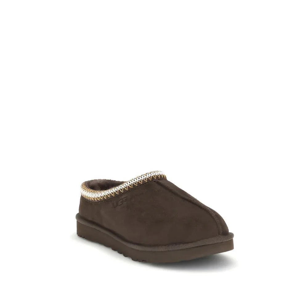 UGG Brown Leather Mules - Zeiniez
