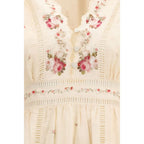Zimmermann Beige Linen Casual Dress - Zeiniez