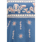 Alemais Blue Linen Casual Dress