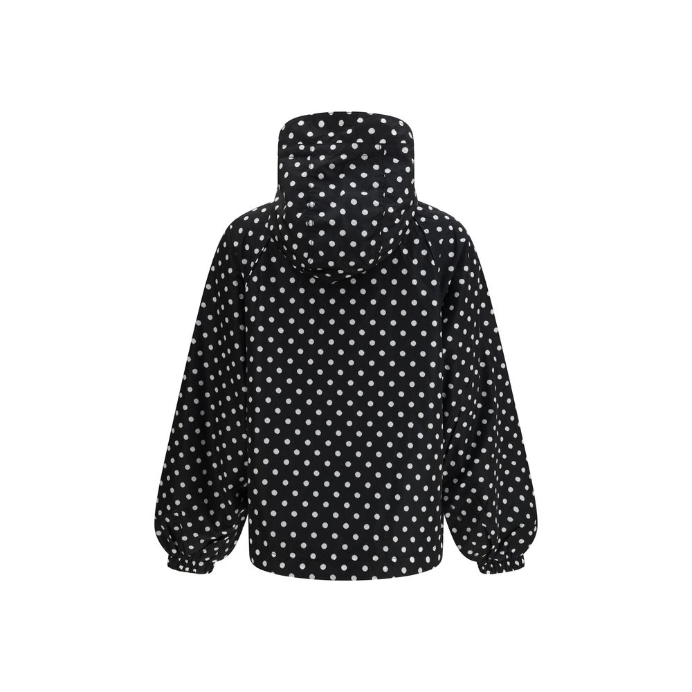 Ganni Black Recycled Polyamide Shell Jacket
