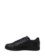 EA7 Emporio Armani Black Polyester Low Top Sneakers