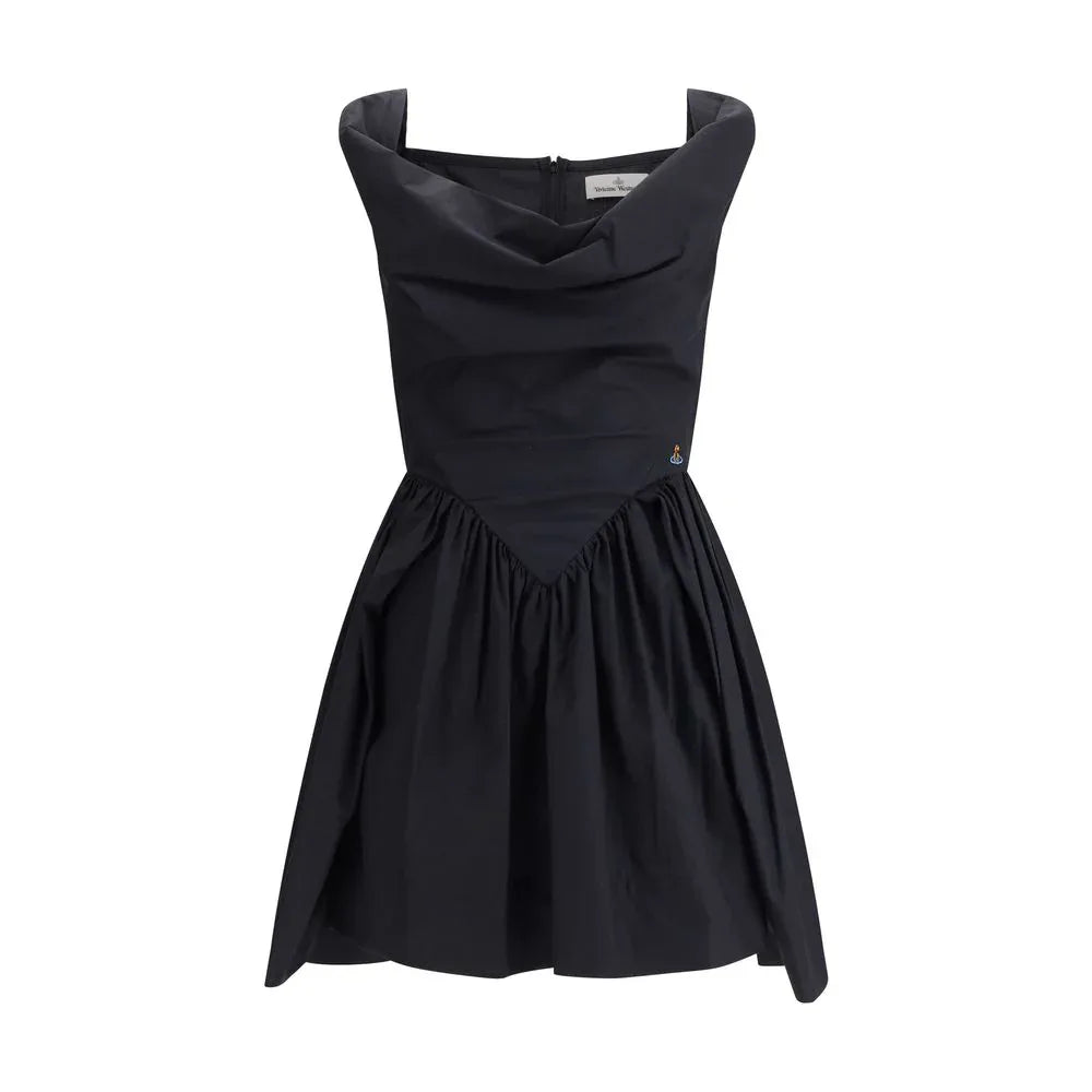 Vivienne Westwood Black Cotton Casual Dress - Zeiniez