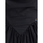 Vivienne Westwood Black Cotton Casual Dress - Zeiniez