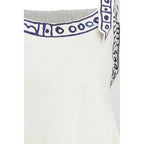 Alemais White Linen Casual Dress