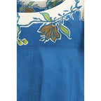 Alemais Blue Linen Casual Dress - Zeiniez