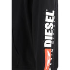 Diesel Black Cotton Sweatshirt