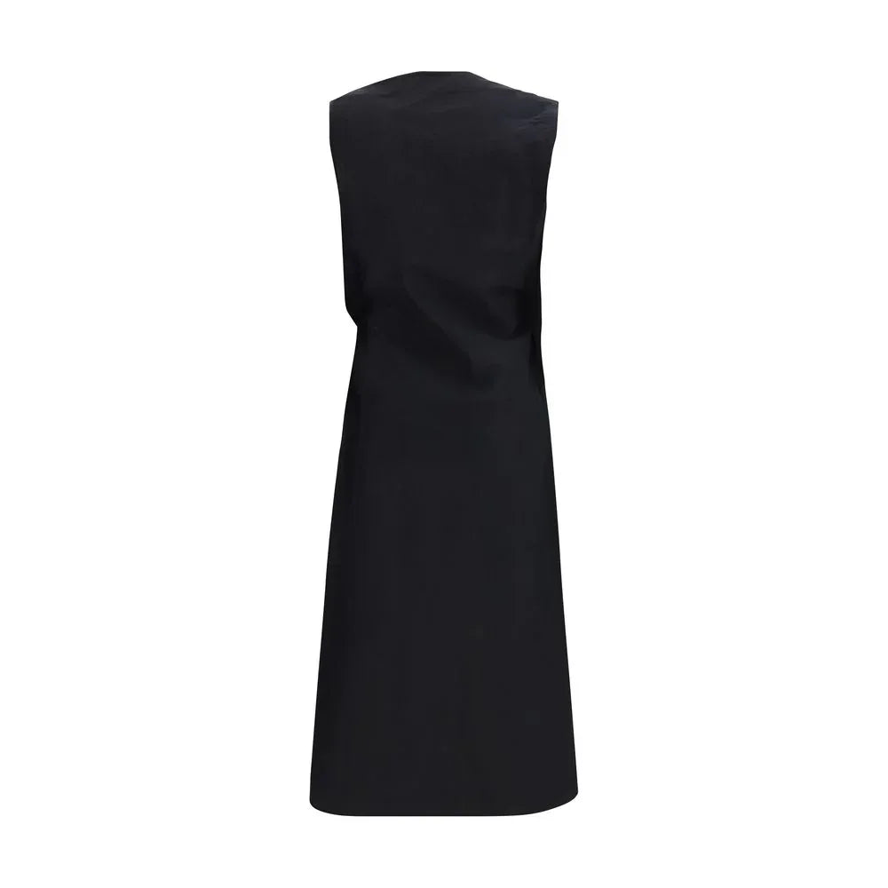 Jacquemus Black Cotton Casual Dress - Zeiniez